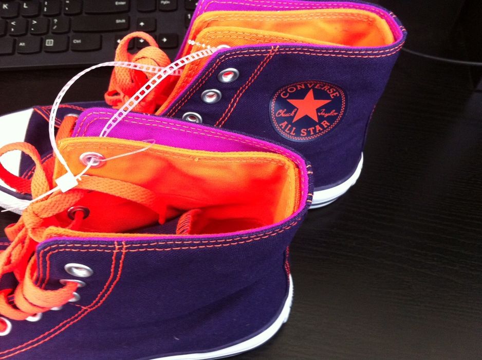 Ghete noi originale Converse All Star