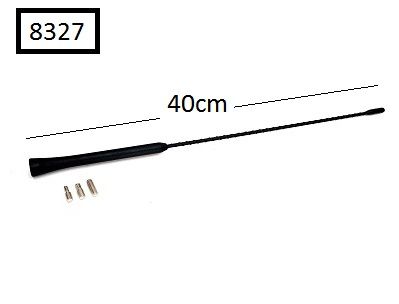 НАКРАЙНИК за антена дълъг -40 см. -8327 (3507)