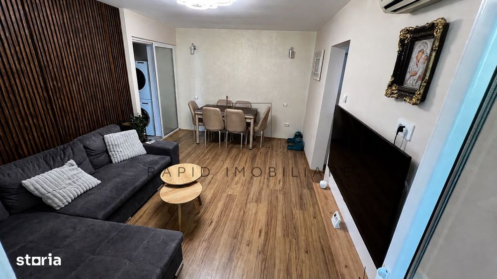 De Inchiriat - Ap. 2 Camere - Mobilat + Utilat Modern - Tiglina 1
