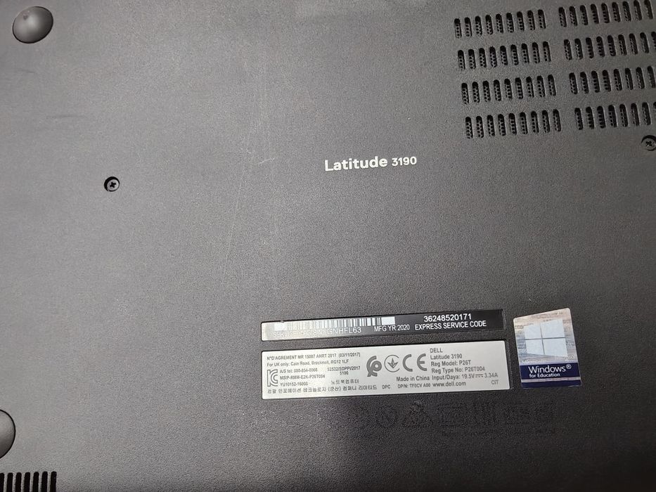 Dell Latitude 3190