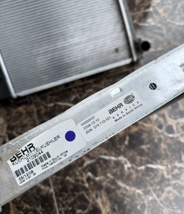 Behr новые радиаторы БМВ