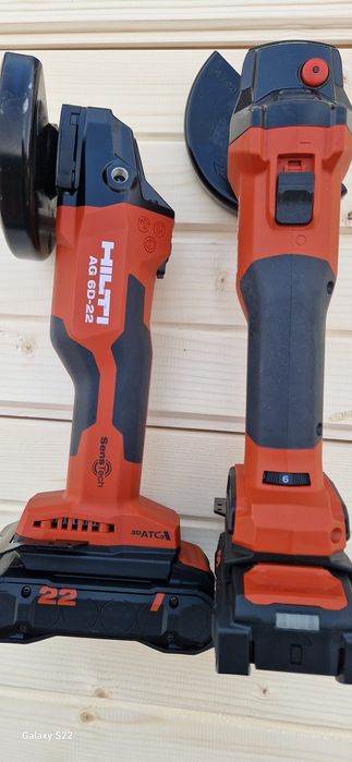 Hilti polizor pe acumulator