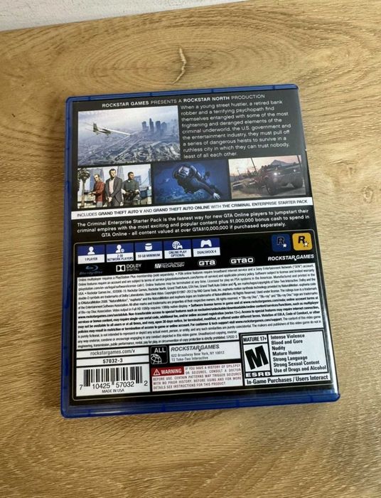 GTA 5 PS4/PS5 като нова