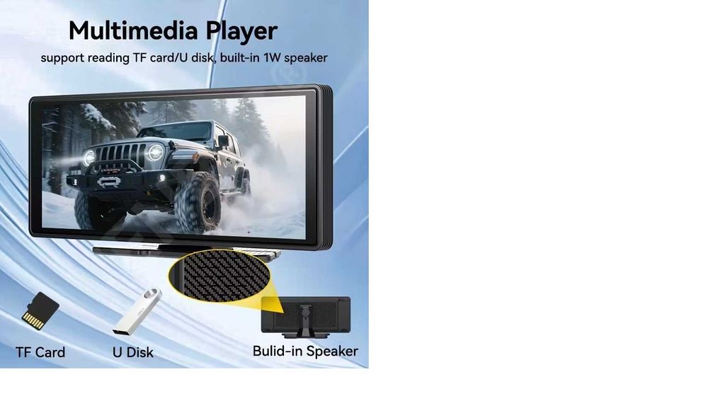 Wireles Android Autо Apple Carplay for Car Stereo 10.26 inch