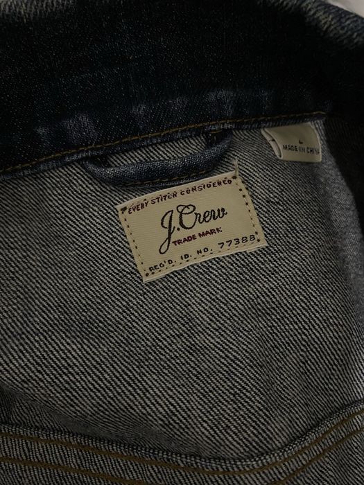 джинсовая куртка J.Crew, мужская, размер L