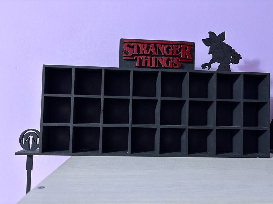 подставка для фигурок киндер ОСД, Kinder Stranger things