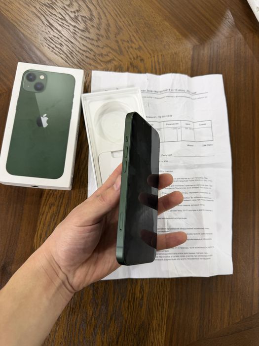 Iphone 13 128 gb green в красивом цвете