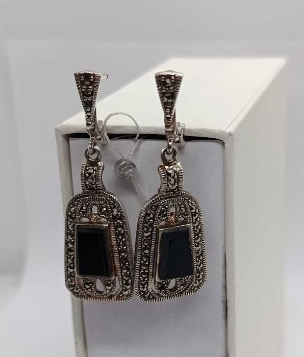Серьги серебро 925 пробы