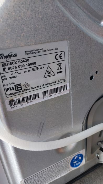 Сушилня Whirlpool 80420