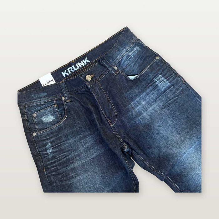 Krunk багги дънки washed distressed M – нови