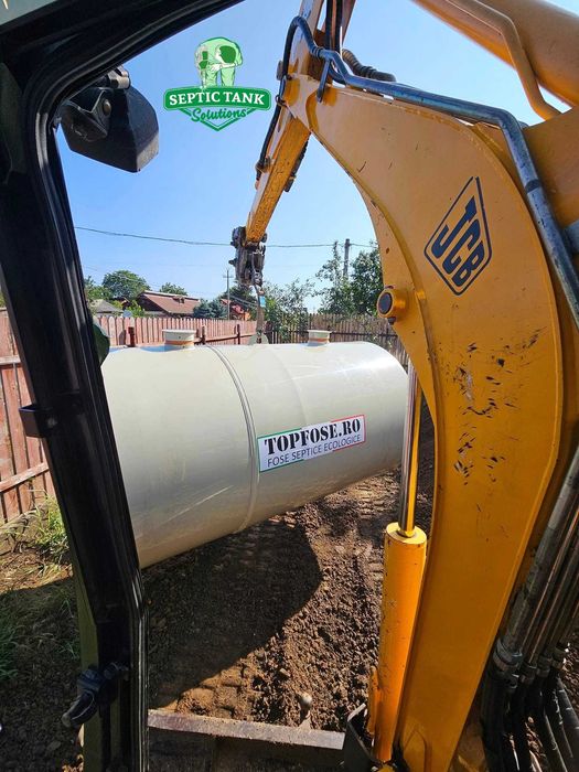 Fosa Septica Ecologica 3000L cu Acte pt Primarie (Echipata COMPLET!)