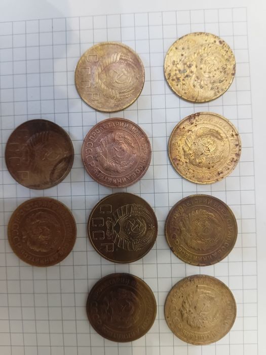 Продам ранние советские монеты