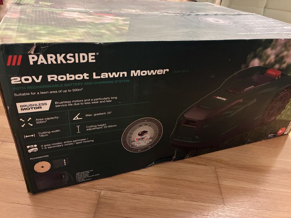 Robot de tuna gazon parkside PAMR 500 A1