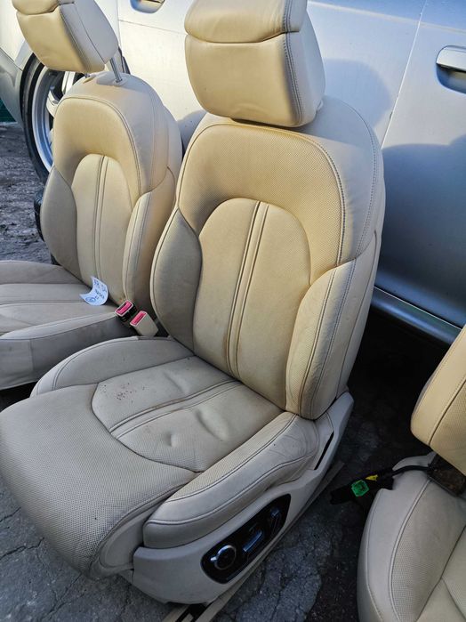 Кожени седалки Audi A8 D4 подгрев ЕЛ салон Ауди Н39