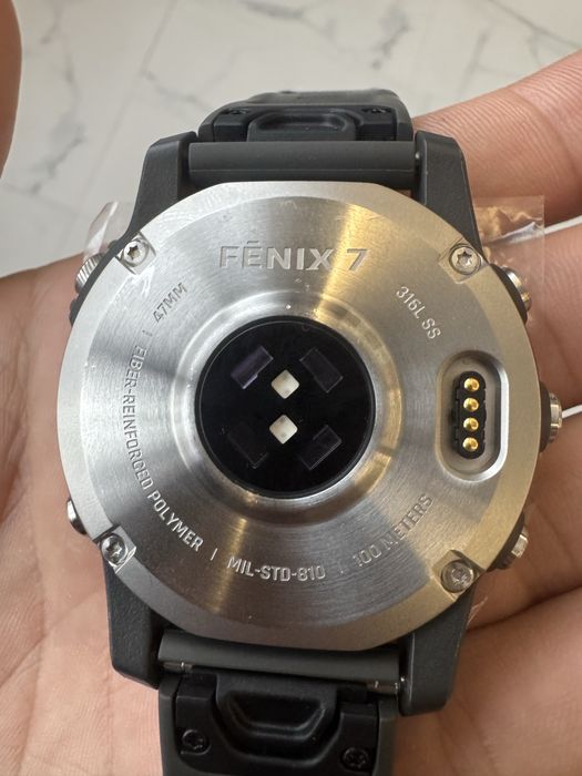 Garmin Fenix 7 Silver Graphite нов