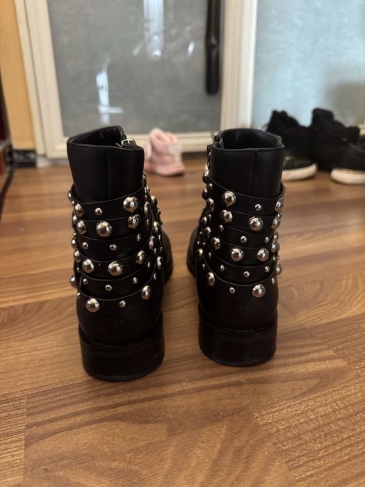 Ботинки кожаные, 38 размер, демисезон