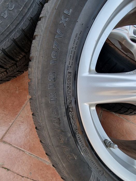 Anvelope si jante 275/45 R18- 245/50 R18 Porche Panamera