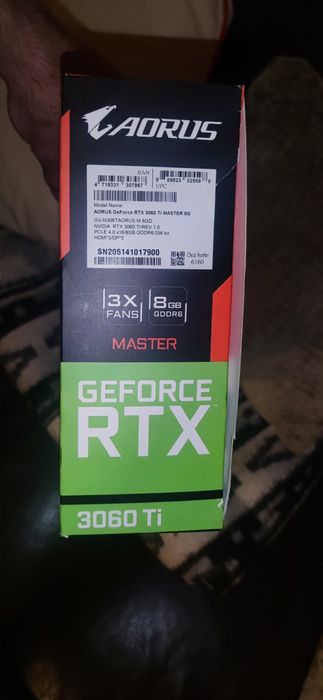 Aorus master RTX 3060ti
