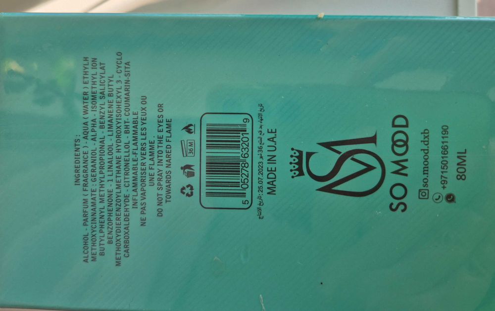 Vand apa de parfum dama, arabesc So Mood 80 ml., miros persistent
