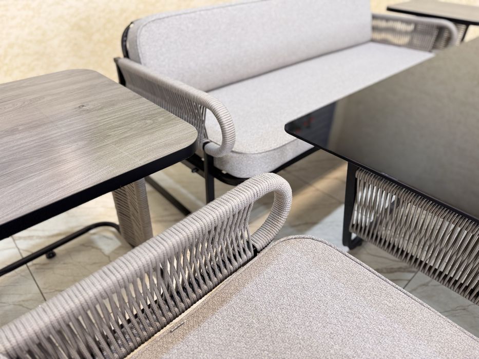 AROM  ’dan sifatli va zamonaviy bog‘ mebellari to‘liq to‘plam holida!