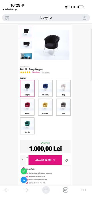 Set canapea+2 fotolii