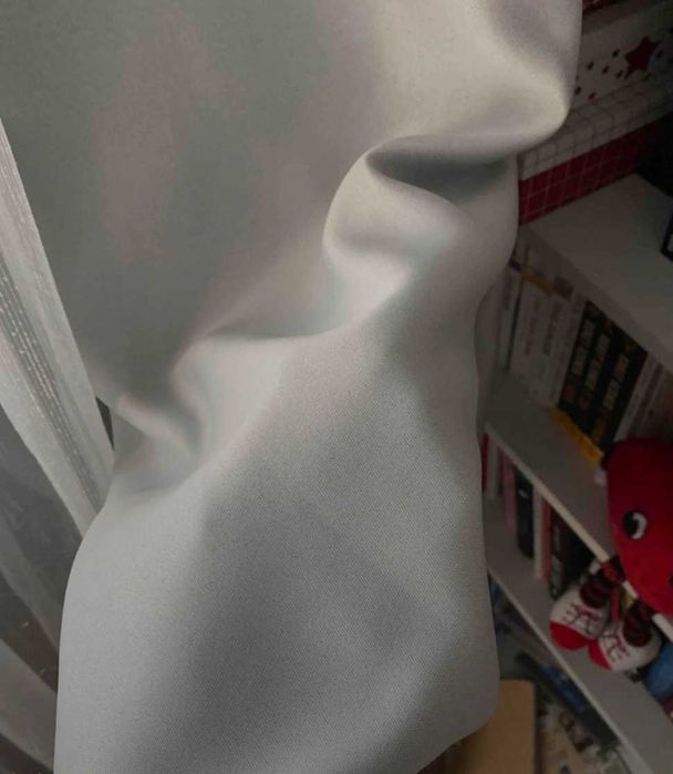 Блекаут завеси светло сив цвят