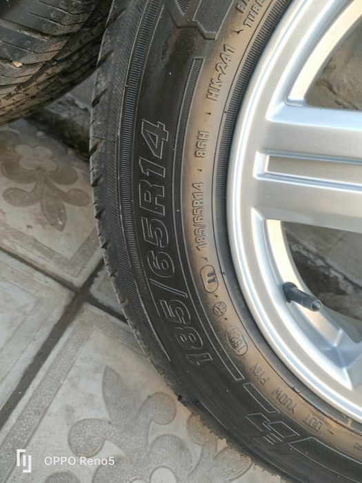 Диски с резиной на ваз