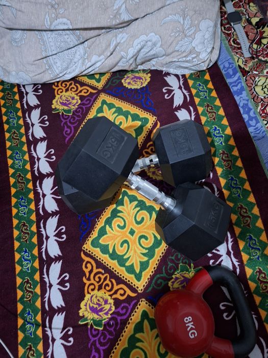 Гантел набор 3в1