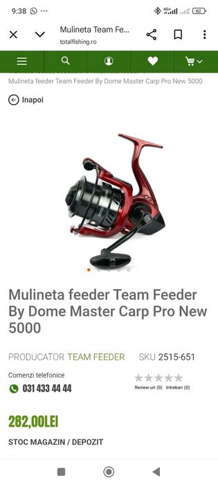 Vând combo feeder dome gabor