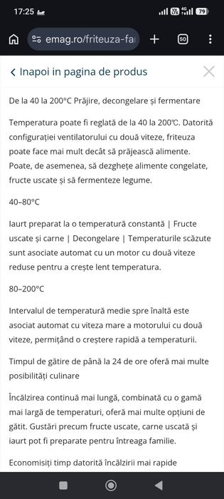 Friteuza fara ulei Xiaomi Smart Air Fryer
