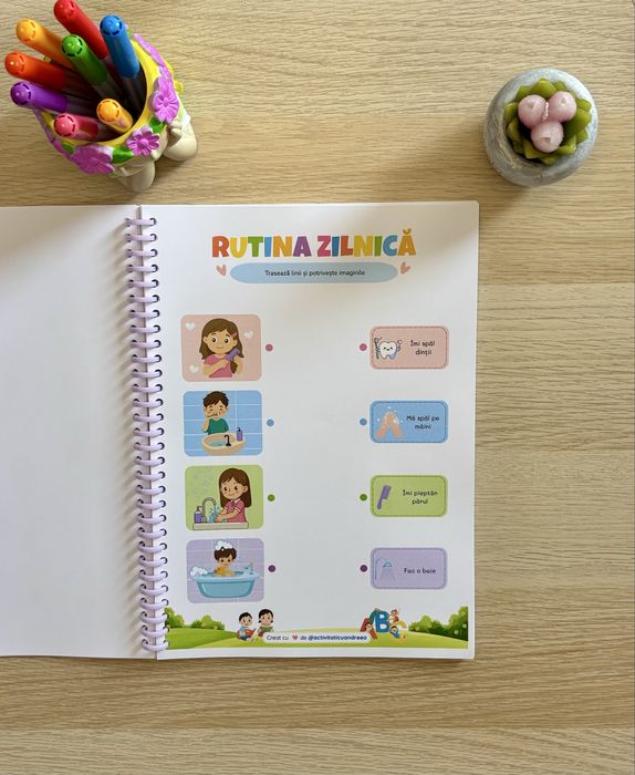Caiet de activitati pentru copii 3-5 ani