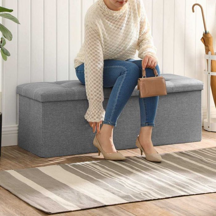 Табуретка/пейка с място за съхранение в различни размери и цветове