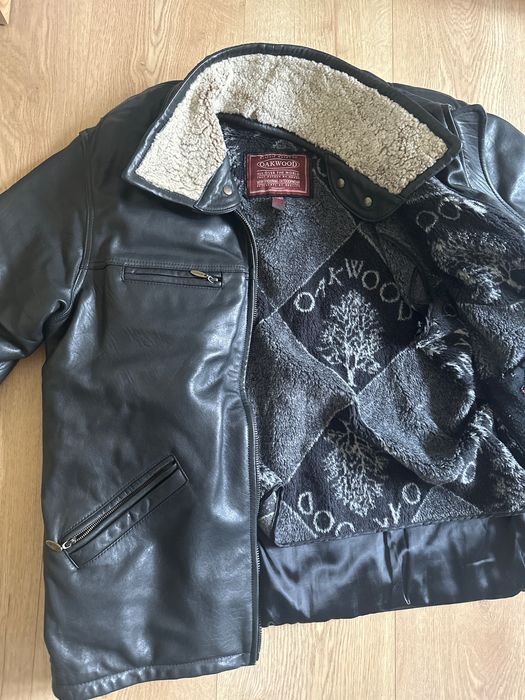 Зимно яке Oakwood естествена кожа