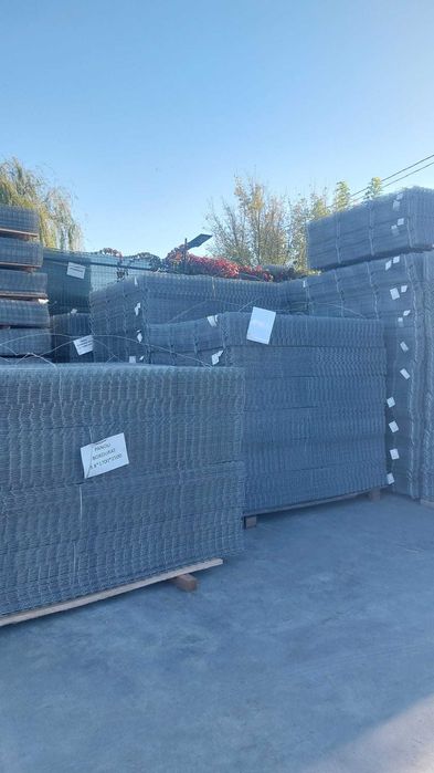 Plasa/ panou bordurat /TEAVA/ STALP 3.5-4.9MM/Zincat /Verde/Gri