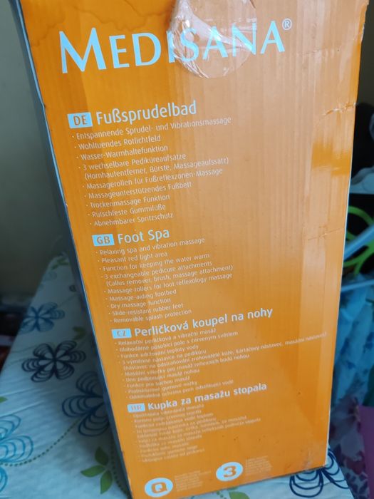 Aparat masaj picioare Medisana