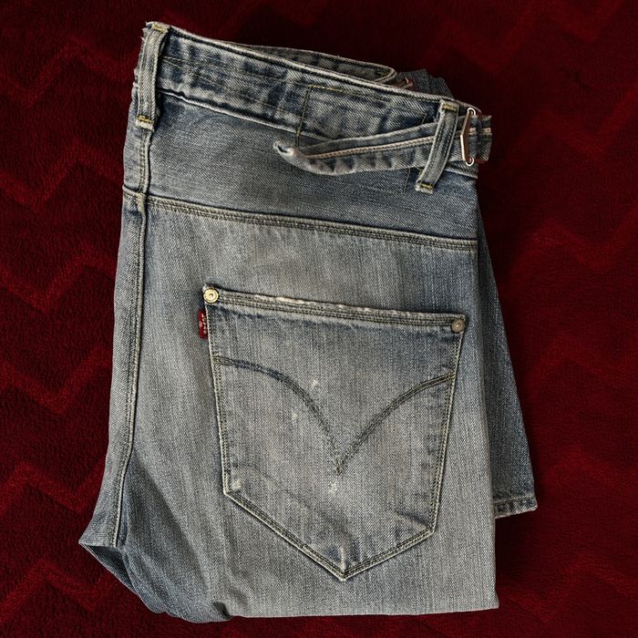 Levi’s Engineered 31/32 Светлосини дънки