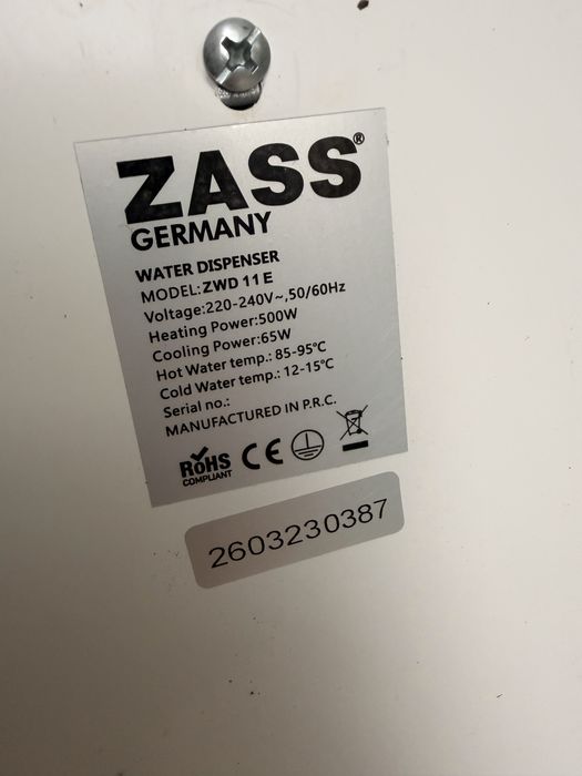 Dozator apa zass