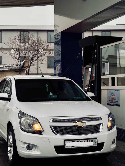 Chevrolet Cobalt 4-pozitsiya AT | 2018-yil | Oq rang