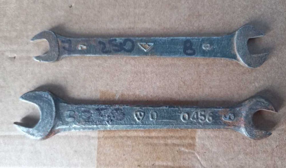 Рожковые ключи 2шт. / СССР