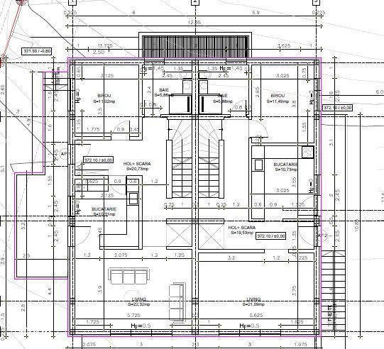 Casa noua , D+P+E+M, cu 5 camere, garaj dublu, in Dambu Rotund!