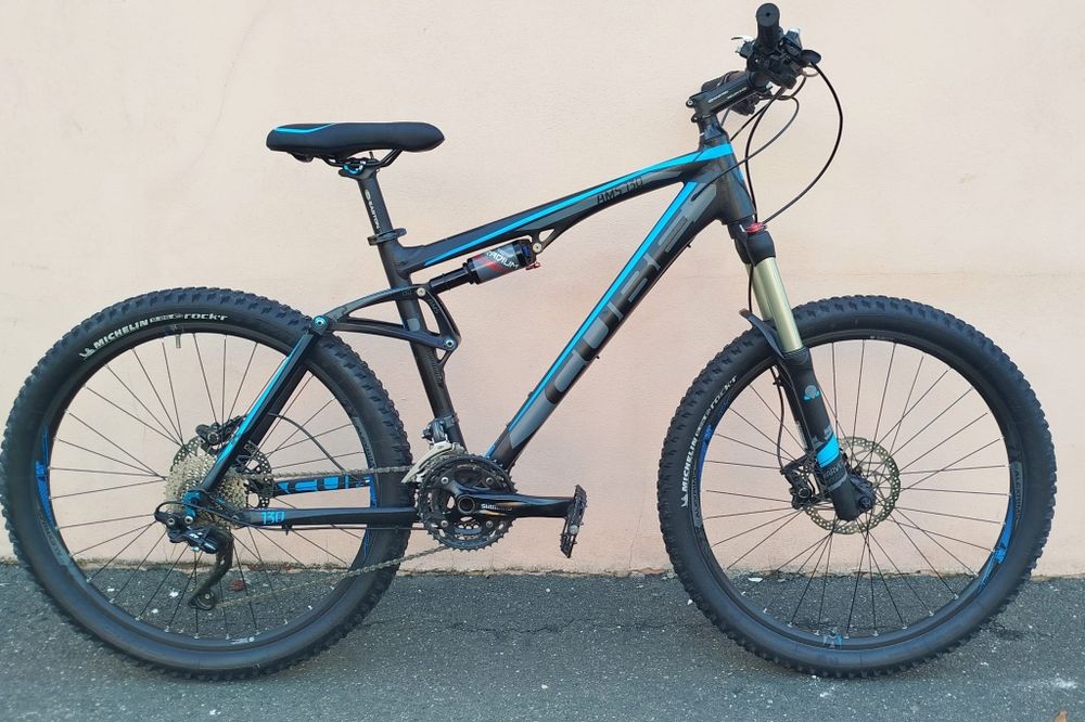 Cube full suspension hidraulica