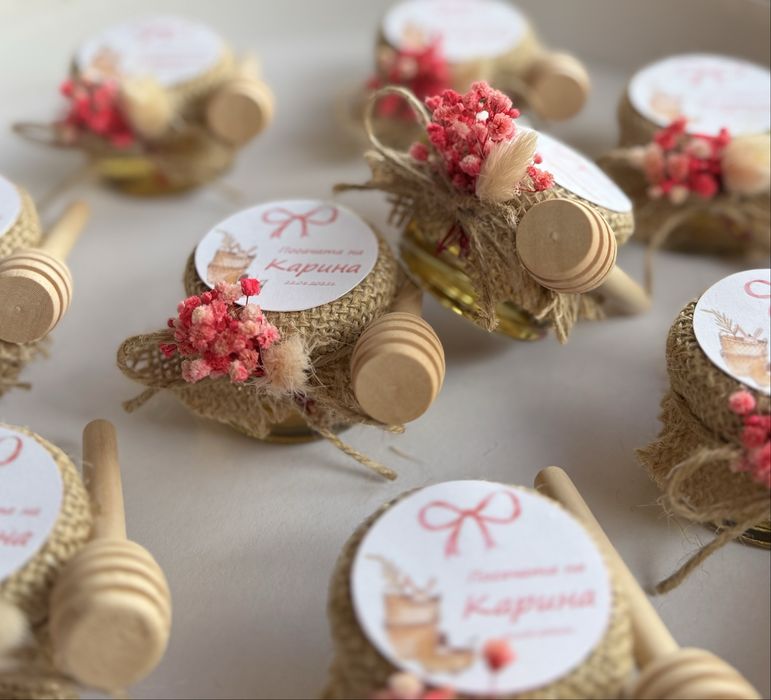 Подаръци за гости - бал, кръщене, 8ми март, рожден ден, погача