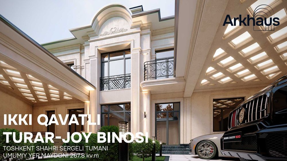 Arxitektor va Dizayner | Yangi Zamonaviy uy Loyihalari ‼️