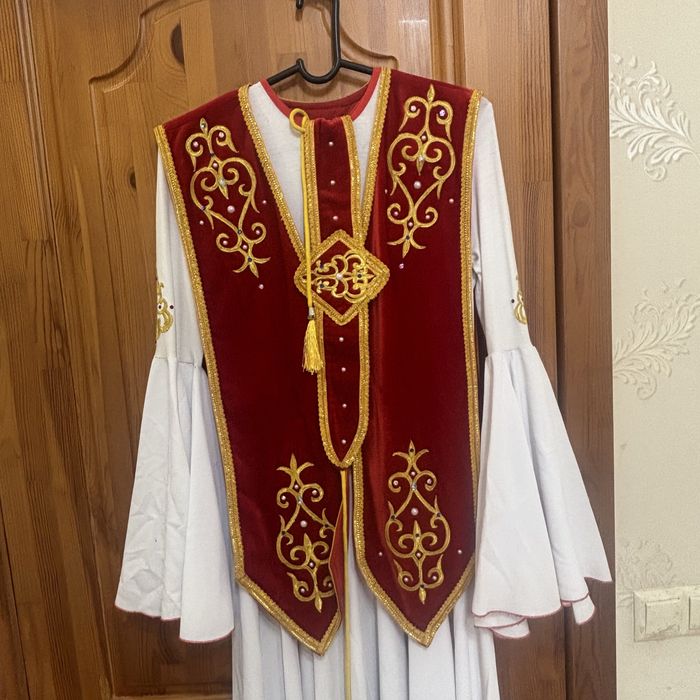 Казахское националное  платтье