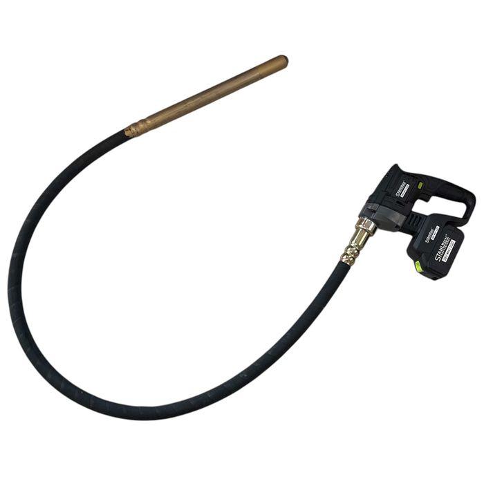 Акумулаторен вибратор за бетон с 2 батерии 36V STAHLMAYER