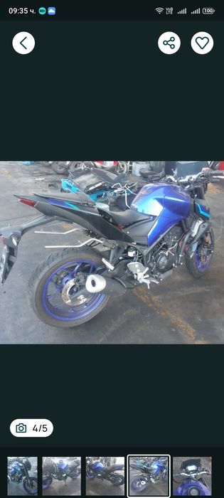 Ямаха МТ 125,03,07,09(Yamaha MT 03-660куб,03-2020г,09 Tracer)на части