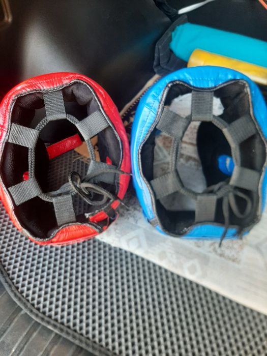 Шлем боксерский кожаный