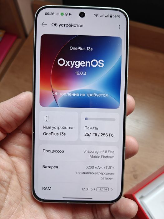 OnePlus 13T, 12/256 gb.