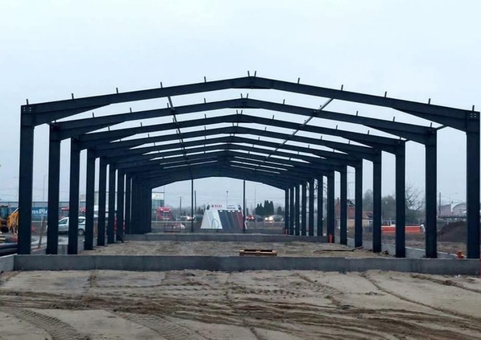Vând hale metalice lucrăm fără avans Asiguram si montaj