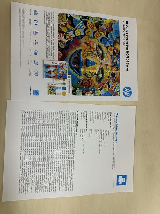 Imprimanta laser color wireless HP m254